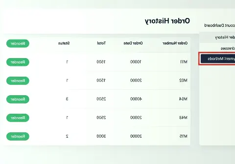 Spiegel Weide – Einfache Navigation